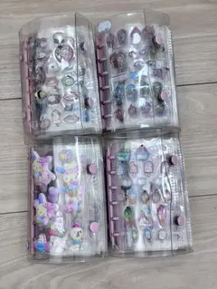 完成品シール帳セット【正規品】ボンドロ・うるちゅる・プチドロ・大人の図鑑3D他