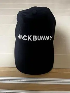 Jack Bunny 黒キャップ フリーサイズ