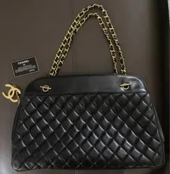 アンティークCHANEL：マトラッセ チェーントート