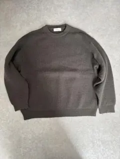 remerクルーネックセーター ダークグレー