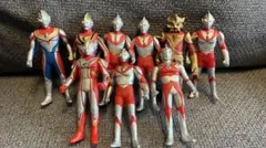 ウルトラマンフィギュア ミニ 9体