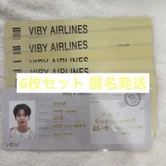 VIBY リリイベ 特典 航空券風 プロフィールカード miracle 2セット