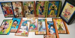 ドラゴンボールカードダス 12枚セット（キラ5枚、ノーマル7枚、ケース付）