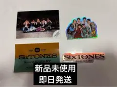 SixTONES 10周年 ミニフォト　ステッカーセット