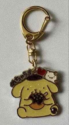 サンリオ ポムポムプリン キーホルダー たこ焼き めちゃうま