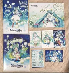 雪ミク　初音ミク　 Snow Miku 2015 切手セットの付属品