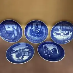 ROYAL COPENHAGEN イヤープレート 5枚セットのサムネイル