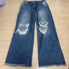 jouetie デニムパンツ ダメージ
