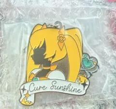 一番くじ プリキュア F賞 シルエットメタルチャーム キュアサンシャイン