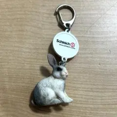 希少　シュライヒ　うさぎ　キーホルダー　Schleichのサムネイル