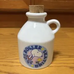 スヌーピー 陶器製 キャニスター 保存容器 コルク蓋