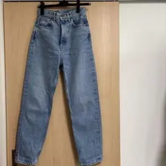 BLACK by moussy DRIP ライトブルーデニム サイズ23