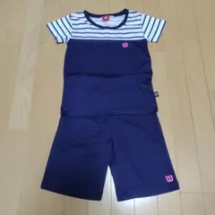Wilson テニスウェア Tシャツとショートパンツセット　140㌢