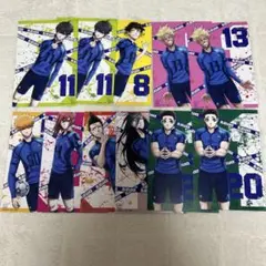 ブルーロック 特典ポストカード 11枚まとめ
