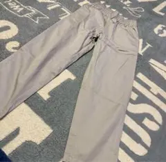 ジーユー　GUベージュ色のシェフパンツ　サイズS