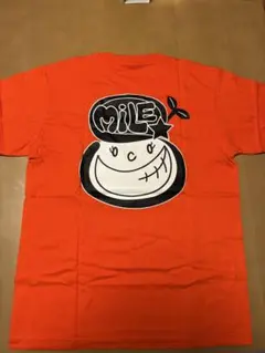 スマイル　Tシャツ オレンジ M