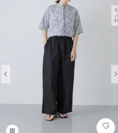 かぐれ　5分袖プリントシャツカーディガンのサムネイル