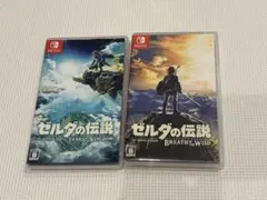 ゼルダの伝説 ブレワイ ティアキン 2本セット - メルカリ