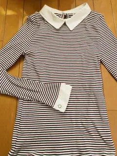 襟付きシャツ(伸縮性) Mサイズ