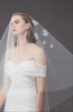 ザトリートドレッシング ロングベール 80×250【美品】 トリート メゾン（TREAT MAISON）ウェディングベールのご紹介