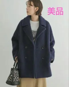 綺麗☆F by ROSSO　シャギーダブルPコート／アーバンリサーチ ロッソ