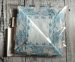 近沢レース×ミッフィー バイカラーハンカチ ブルー