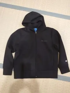 Champion ブラック フルジップ パーカー Lサイズ　レディース