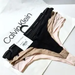 タグ付正規品　Calvin Klein Tバックショーツ 3枚セット M　152