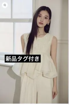 試着のみconte ジャガードベスト辺見えみり 神山まりあ 試着のみconte ジャガードベスト辺見えみり 神山まりあ - メルカリ