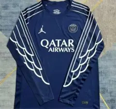 パリ・サンジェルマン 長袖ジャージ ネイビー