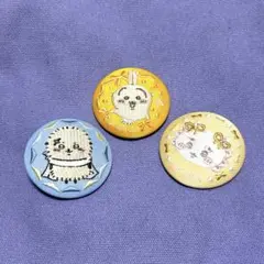 ちいかわ 刺繍缶バッジ