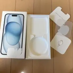 iPhone 15空箱　他写真のもの