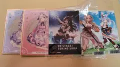 ホロライブ 色紙 ブロマイド 計5点 まとめ売り