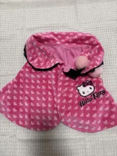ハローキティ ハート柄ポンチョ　USJ限定