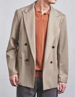 UNITED ARROWS 4ボタン ダブルブレスト ニットジャケット