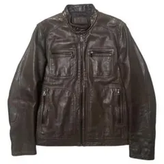 09AW PRADA 4Pocket Moto Leather Jacketのサムネイル