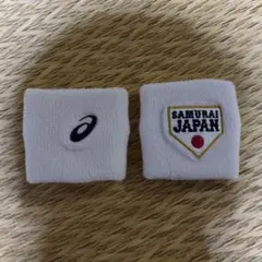 ASICS SAMURAI JAPAN リストバンド 2個セット