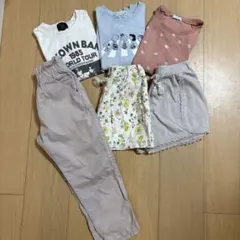 女の子120サイズ6点まとめ売り＊プティマイン・マーキーズ・ブランシェス・フィス