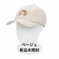 【新品】ちいかわ×オリオンビール シーサーのおみやげやさん キャップ ベージュ