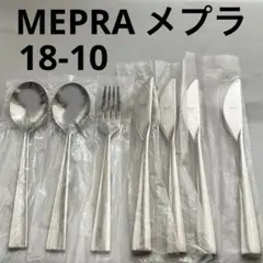 特価❗️【MEPRAメプラ】カトラリーセット　スプーン、フォークセット　計25個 楽天市場】ステンレス カトラリー 5ピースセット イタリア製
