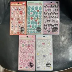 サンリオ Sanrio ボンボンドロップシール 5種類セット