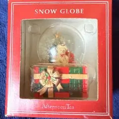 afternoon tea スノードーム くま クリスマスのサムネイル