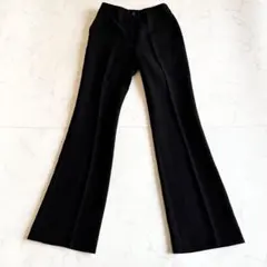 極美品 現行タグ 近年モデル ジュンアシダ ジャージーイージースラックス フレア