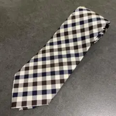 Aquascutum チェック柄 ネクタイ
