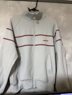 old adidas-アディダス トラックジャケット グレー ジャージ 古着