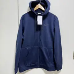 新品 Nike サーマフィット ランニングウェア 裏フリース フード付ジャケット