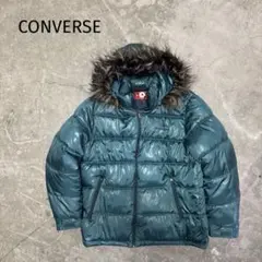 CONVERSE Y2K ファー付き お兄系 00’s フーデッドジャケット