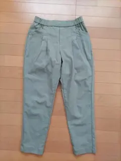 ベルメゾン・座（THE）パンツ　セージ　Ｌのサムネイル