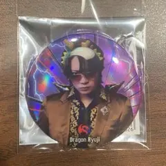 アクターズリーグ フットサル ドラゴン流司 佐藤流司 D賞　缶バッジ