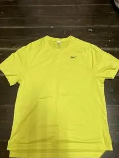 Reebok リーボック イエロー トレーニング Tシャツ サイズLL